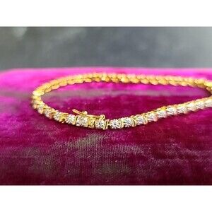Vermeil Diamond Bracelet Vintage
